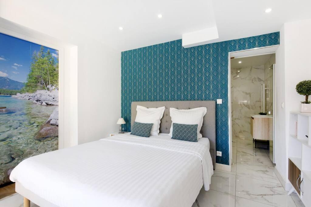 Studio rénové avec parking et terrasse à Eze village Exterior foto